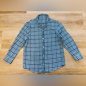 Vineyard Vines Boys Plaid Flannel Button Down Shirt